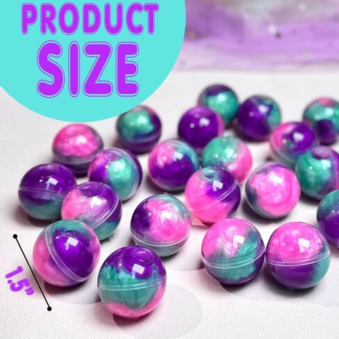 24 Pack Galaxy Slime Balls for Kids - Stretchy, Non-Sticky, Mess-Free Stress Relief Toys, Halloween Christmas Party Favors, Classroom Rewards, Goodie Bag Stuffers for Boys & Girls in Saudi Arabia