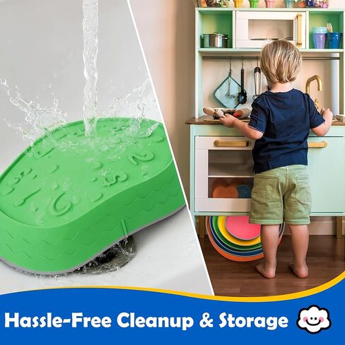 Stepping Stones for Kids - 5 Pack Non-Slip Balance Stepping Stones, Sensory Outdoor Toys for Toddlers Age 3-6, Garden Play Equipment for Promoting Toddler's Balance & Coordination Skills in Saudi Arabia