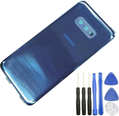 Ubrokeifixit Galaxy S10e G970 Rear Back Glass Door Cover Replacement for Samsung Galaxy S10e 5.8" G970U G970W G970F G970U1 G970F/DS G9700,Camera Glass Lens (Black) in Kuwait