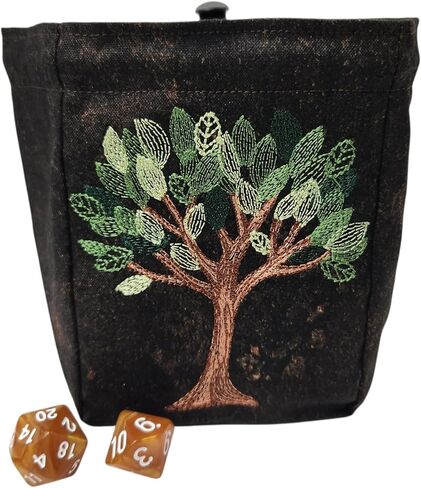 Tree dice Bag, TTRPG, Role Playing, Game Bag in Saudi Arabia