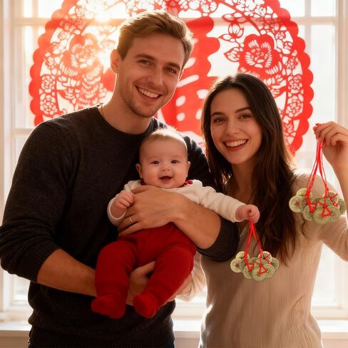 Chinese Coins 10 PCS Chinese Feng Shui I-Ching Coins Fortune Good Luck Traditional Coin with Red String for Wealth and Success Lunar New Year Coin Decorations Gift 5 Styles in Kuwait