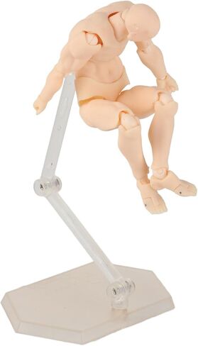 Action Figure Body, Drawing Mannequin Model PVC Sketch Desktop Decoration (Woman #12) in Saudi Arabia