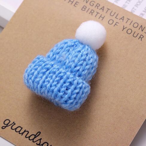 Ukodnus Congratulations on the Birth of Your Grandson Card, New Baby Boy Greeting Card for New Grandparents, Baby Reveal Keepsake Cards for New Grandma and Grandpa in Saudi Arabia