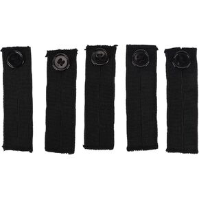 Elastic Waistband Extenders Adjustable Cotton Comfortable Pants Waist Extender for Men Women Pregnancy 5pcs Soft Stretchable Unisex No Sew in Saudi Arabia