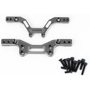 Aluminum Alloy Front&Rear Damper Plate Upgrade, Extended Design for ARRMA 1/14 Typhon Grom, Improves Suspension & Camber Angle (Blue) in Kuwait