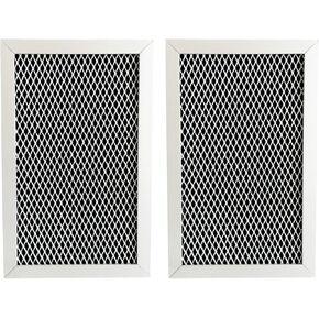 2 Pack Microwave Charcoal Filter Fit for GE JNM3184RP9SS, JVM3160DF9BB, JVM3160DF9CC, JVM3160DF9WW Microwave Replacement Part in Saudi Arabia