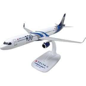 Flight Miniatures Delta 100th Anniv Livery A321neo 1:200 Scale - Plastic Snap-Fit Model Airplane - Collectible Replica of Delta Aircraft - Part# AAB-32100H-019 in Kuwait