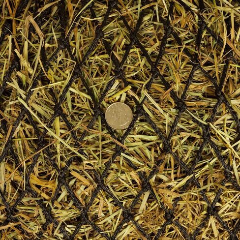 Schneiders 1" Extra Slow Feed Nylon Hay Net for Horses | Durable Design Holds 3 Flakes | Promotes Healthy Digestion and Grazing Habits | Color Black in Saudi Arabia