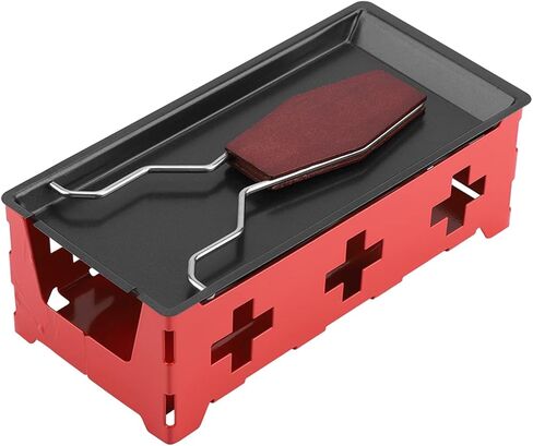 Generic Melter Mini Raclette Cheese Melter 20*10*7 محمول غير لاصق جبن راكليت روتاستر صينية خبز مجموعة أدوات المطبخ المنزلية والشوي in Kuwait