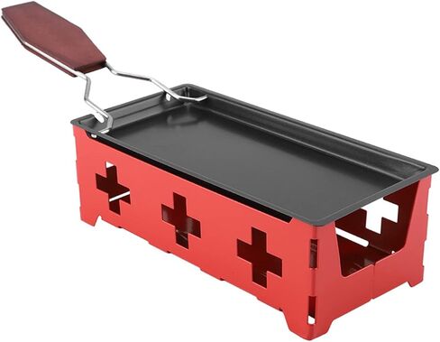 Generic Melter Mini Raclette Cheese Melter 20*10*7 محمول غير لاصق جبن راكليت روتاستر صينية خبز مجموعة أدوات المطبخ المنزلية والشوي in Kuwait