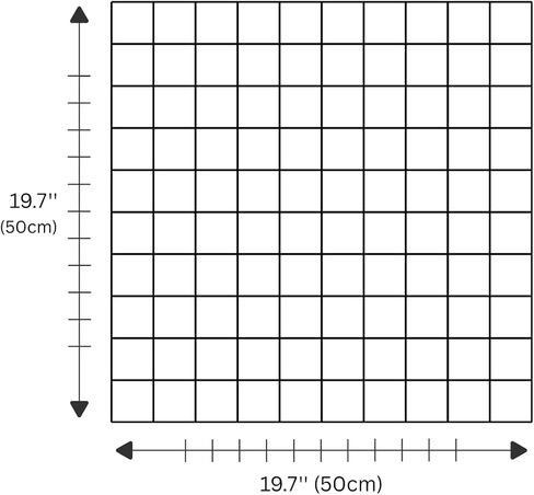 Zweigart Aida 16 Count Cross Stitch Fabric – Rustic (3321), 19.7" x 19.7", 100% Cotton Embroidery Cloth for Needlework & Crafts in Saudi Arabia