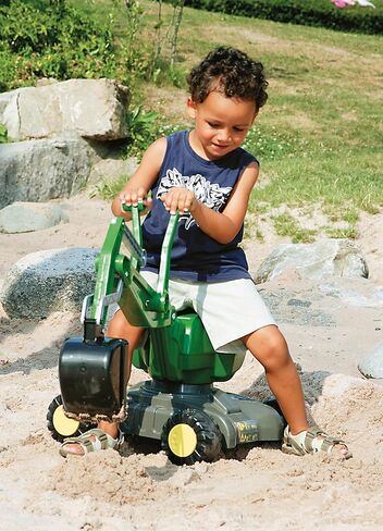 rolly toys John Deere Ride-On: 360-Degree Excavator Shovel/Digger, Youth Ages 3+ in Saudi Arabia