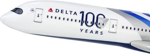 Flight Miniatures Delta 100th Anniv. Livery A350 1:200 Scale - Plastic Snap-Fit Model Airplane - Collectible Replica of Delta Airlines Aircraft Part# AAB-35090H-004 in Saudi Arabia