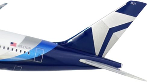 Flight Miniatures Delta 100th Anniv. Livery A350 1:200 Scale - Plastic Snap-Fit Model Airplane - Collectible Replica of Delta Airlines Aircraft Part# AAB-35090H-004 in Saudi Arabia
