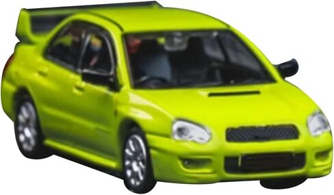 ZEZEFUFU سبيكة خضراء بمقياس 1/64 WRX STI نموذج سيارة لعبة عرض جديد in Saudi Arabia