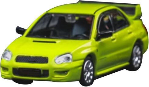 ZEZEFUFU سبيكة خضراء بمقياس 1/64 WRX STI نموذج سيارة لعبة عرض جديد in Saudi Arabia