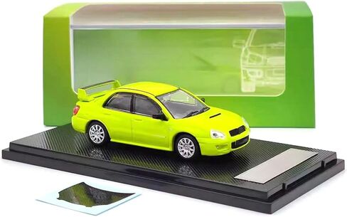 ZEZEFUFU سبيكة خضراء بمقياس 1/64 WRX STI نموذج سيارة لعبة عرض جديد in Saudi Arabia