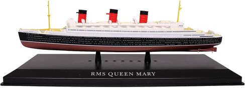 Motor city classics 1:1250 Scale Diecast Collectible | RMS Queen Mary | Legendary Cruise Ships | Militaria Diecast Model 241947 in Saudi Arabia