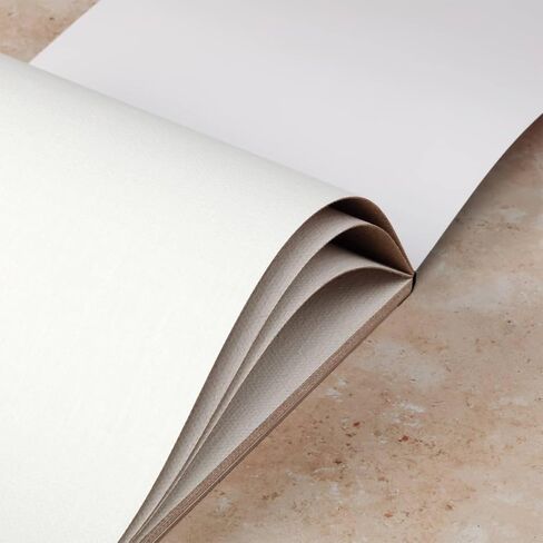 Vista Jute Universal Acrylic-Primed Canvas Pad 9"x12" - 10 Sheets, Blank Canvas for Eco Friendly Artists, Triple-Primed Jute Surface, Ideal for Oils, Acrylics & Mixed Media, Extra-Coarse Texture in Saudi Arabia