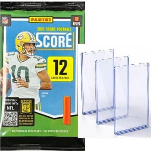 2025 Panini Score Football Sealed Retail Pack (12 Cards) Look for Rookies and Autographs.Find Rare, Rare Cards That are Hard to find. in Saudi Arabia