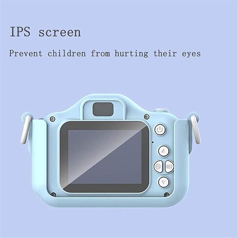 Kids Camera,Kid Digital Video Selfie Cameras 2.0 Inch Screen Child Toddler Camera,Best Birthday Toys Gifts(Blue) in Saudi Arabia