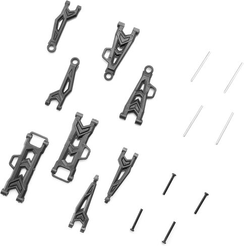 HAIBOXING 1/18 RC Car Spare Parts, Full Set Rear Upper & Lower Suspension Arms with Front & Rear Hinge Pins, Replacement for 2025 Version 18859E / 18858E / 18872/18856 RC Trucks (P1805-P1806) in Saudi Arabia