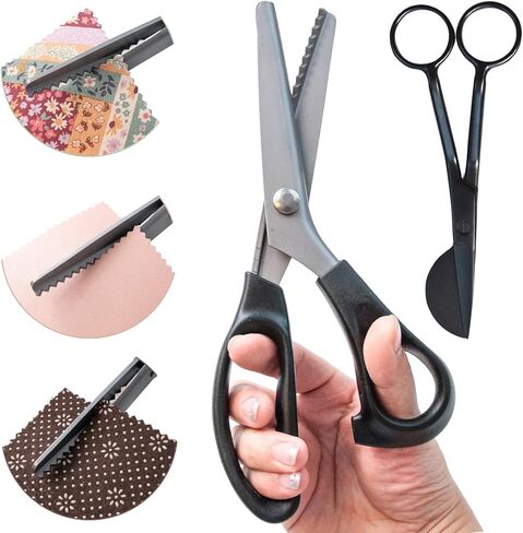 Fabric Cutter - Heavy Duty Handmade Craft Cutter Tool | Fabric Cutting Scissors - for Adults Men Teens Youth Mother Home Indoor Travel Leather Paper in Saudi Arabia