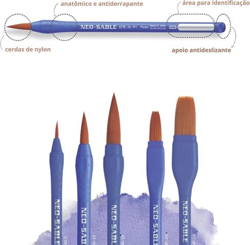 Pentel Efude Neo Sable XZBNR-18 Round Brush No. 18 in Saudi Arabia