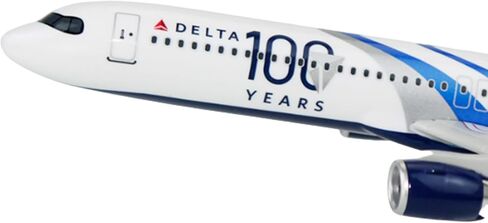 مصغرات الطيران Delta 100th Anniv Livery A321neo بمقياس 1:200 - نموذج طائرة بلاستيكية سهلة التركيب - نسخة طبق الأصل من Delta Aircraft - الجزء # AAB-32100H-019 in Kuwait