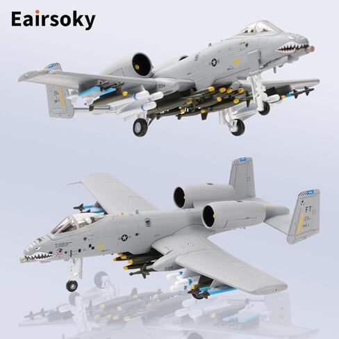 مقياس 1:100 A-10 Thunderbolt II Warthog نموذج طائرة مقاتلة معدنية نماذج طائرات عسكرية مصبوبة للتجميع أو الهدايا in Kuwait