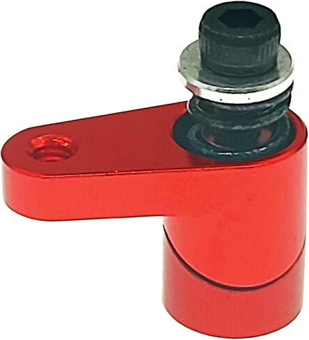 New Upgraded Metal Aluminum 20T Servo Horn Steering Arm (Red) for ARRMA 1/18 Granite GROM/1/18 Typhon GROM/ 1/14 Mini Mojave GROM RC Servo Arm Horns Parts in Saudi Arabia