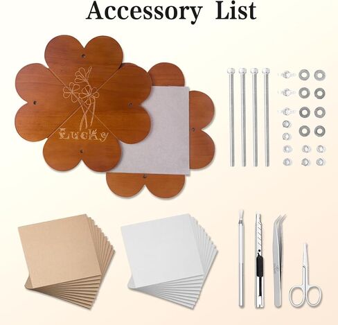 PAZIONMI Extra Large Flower Press Kit – Flower Preservation/Drying Kit for DIY Wedding Bouquet Preservation, DIY Pressed Plant Preservation, 11"x11"Wooden Pressing Boards in Saudi Arabia