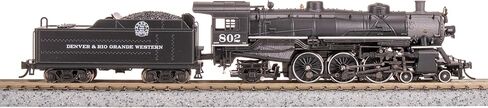 برودواي المحدودة 8004 لايت باسيفيك 4-6-2، DRGW 805، Paragon4 Sound/DC/DCC، مقياس N in Saudi Arabia
