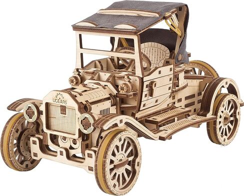 لغز نموذج سيارة ثلاثي الأبعاد من UGEARS - ماوس غاضب مع محركات مزدوجة مبتكرة - ألغاز خشبية ثلاثية الأبعاد للبالغين وجميع أفراد العائلة - مجموعات نماذج سيارات لنموذج قضيب ساخن واقعية للبناء - مجموعات نماذج ألغاز ثلاثية الأبعاد in Kuwait