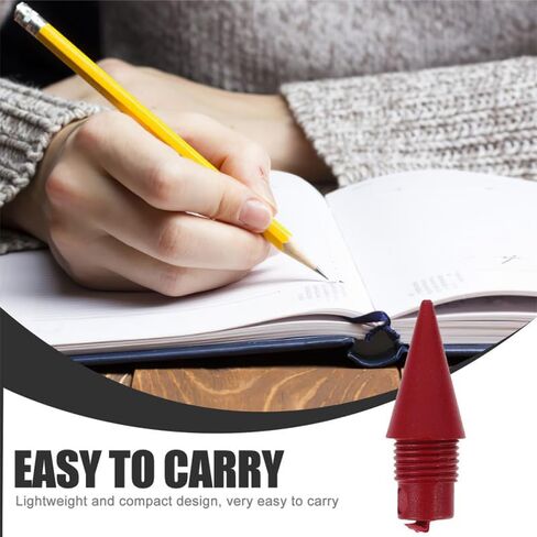 VILLCASE 24Pcs Inkless Colored Pencil Replacement Heads Everlasting Nibs for Students Artists Smooth Writing Portable Pencil Tips No Sharpening Needed in Saudi Arabia