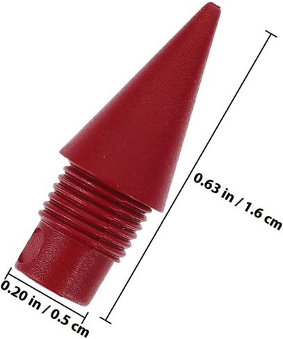 VILLCASE 24Pcs Inkless Colored Pencil Replacement Heads Everlasting Nibs for Students Artists Smooth Writing Portable Pencil Tips No Sharpening Needed in Saudi Arabia
