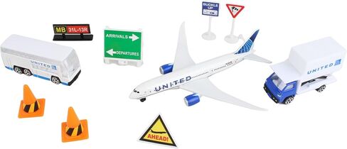 Daron United Airlines Airport Playset in Saudi Arabia