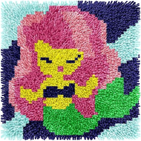 أطقم خطاف مزلاج Puzamen للبالغين، طقم سجادة مزلاج مقاس 12 * 12 بوصة in Kuwait