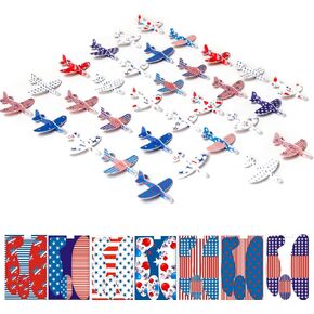 32 Pack Glider Planes for Kids,Foam Glider Plane Toy,Foam Gliders Planes Toys,16 Designs,for Boys and Girls Birthday Party Favors,Classroom Prizes,party favors kids in Saudi Arabia
