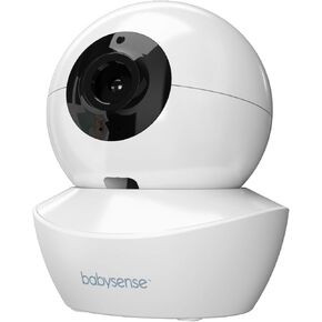 Babysense 5" HD Split-Screen Video Baby Monitor with Two Cameras and Remote PTZ, Night Light, 960ft Range, Two-Way Audio, 4X Zoom, Night Vision, 4000mAh Battery in Saudi Arabia