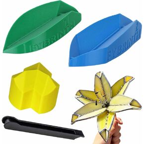 رقصة زجاجية ملونة للزنبق ثلاثي الأبعاد، قالب رقصة زجاجية ملونة مع أداة إحباط يدوية لزجة in Kuwait