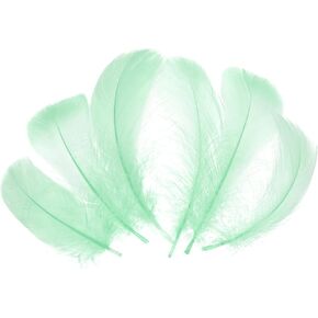 uxcell 200 Pcs Olive Green Craft Feathers, 3-5 Inch Colored Feathers for Crafting, Fluffy Feather Bulk for DIY Crafts, Dream Catcher Supplies, Wedding Party Decoration in Saudi Arabia