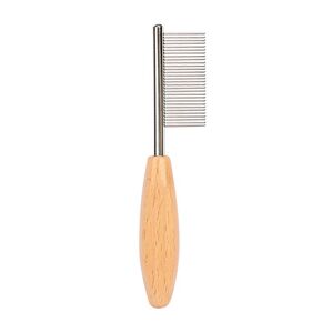 2-pack pet face comb with wooden handle, dog and cat tear comb, pet eye and facial beauty tool in Kuwait