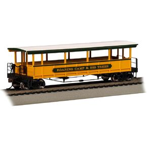 Bachmann Trains - Open Sided Excursion Car - Roaring Camp and Big Trees - HO Scale in Kuwait