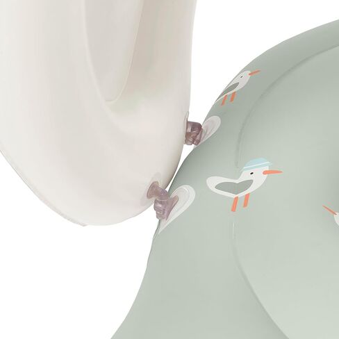 مقعد الأطفال SUNNYLiFE العائم معًا، Sammy The Seagull Green، PVC، مقاس 43.31 × 29.13 × 25.59 بوصة، لمقدمي الرعاية وعوامة الطفل مع مظلة قابلة للإزالة، للأطفال من 11 إلى 15 كجم in Kuwait