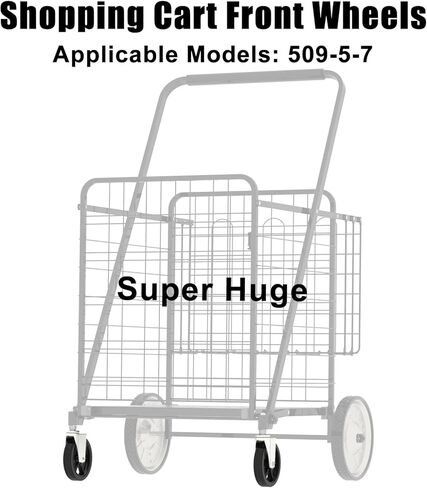 Shopping Cart Front Wheels 509-5-7 in Kuwait
