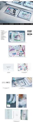 ILLIT NOT CUTE ANYMORE الألبوم المنفرد الأول [NOT CUTE Ver.] Photobook + CD + 2 Photocard + مجموعة صور الهوية + ملصق علبة السكر in Kuwait