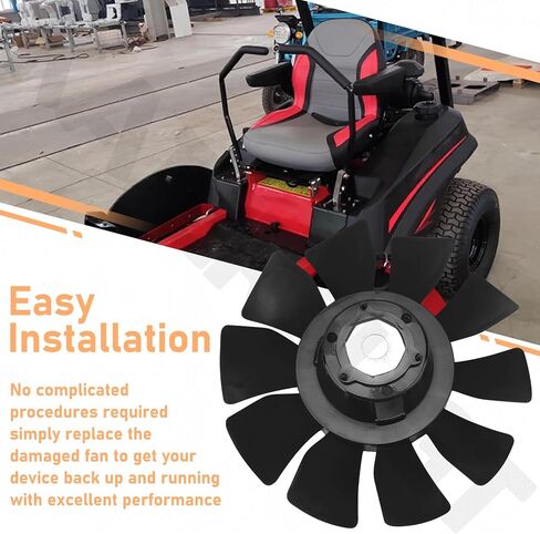 53821 مروحة نقل 10 شفرات متوافقة مع Hy-DRO Gear، أسود in Kuwait