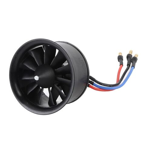 Keenso 50mm 11 Blades EDF Jet Engine Fan Electric Ducted Fan 5S 3750KV 21V with Superior Thermal Management High Performance Power System for RC Model Aircraft in Saudi Arabia