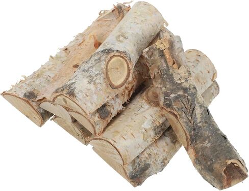 8 قطعة من العصي الحرفية الصغيرة مع نسيج خشبي صغير من اللحاء الطبيعي لحوض السمك Driftwood DIY المشاريع الحرفية زينة حفلة عيد الميلاد in Saudi Arabia